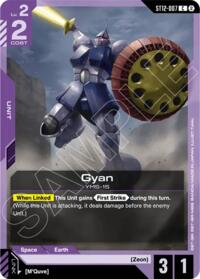 Gyan - Gundam Card Game Starter Deck 12: Raging Onslaught trading card