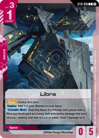 Libra - Gundam Card Game Starter Deck 12: Raging Onslaught trading card