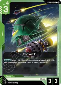 Elmeth - Gundam Card Game Starter Deck 13: Silent Barrage trading card