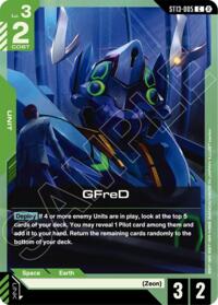 GFreD - Gundam Card Game Starter Deck 13: Silent Barrage trading card