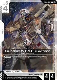 Gundam NT-1 Full Armor - Gundam Card Game Starter Deck 14: Heavy Dominion trading card