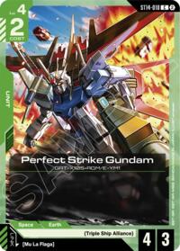 Perfect Strike Gundam - Gundam Card Game Starter Deck 14: Heavy Dominion trading card