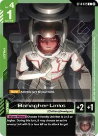 Banagher Links - Gundam Card Game Starter Deck 14: Heavy Dominion trading card