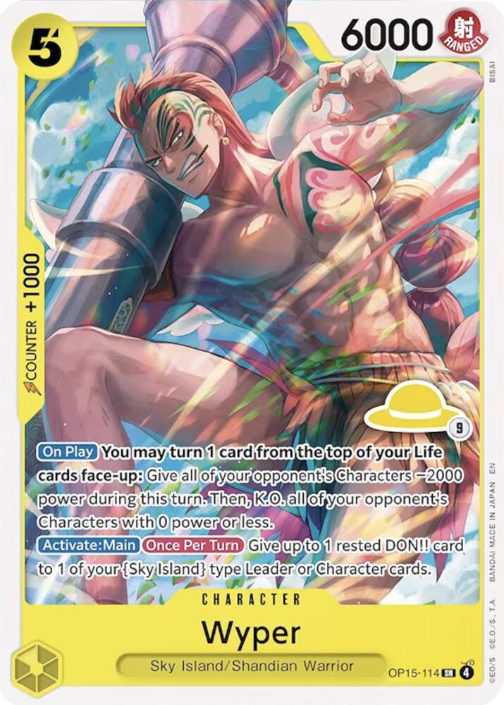 Wyper (Luffy Deck) #OP15-114 — Set Sail Deck Set