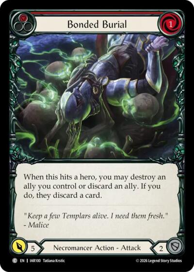 Bonded Burial