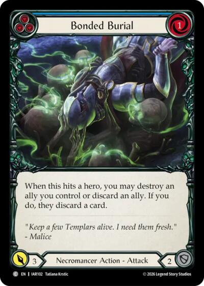 Bonded Burial