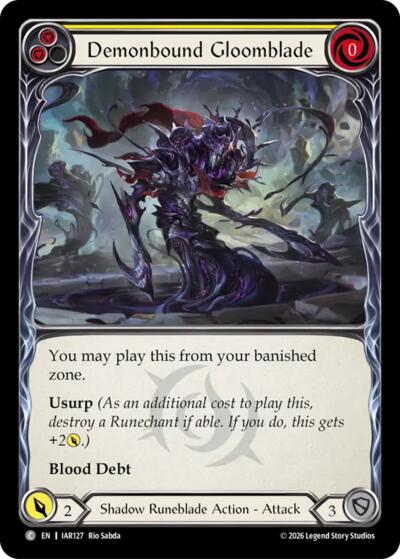 Demonbound Gloomblade