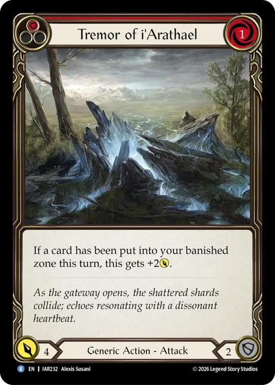 Tremor of i'Arathael IAR232/287 — Usurp the Shadow Throne
