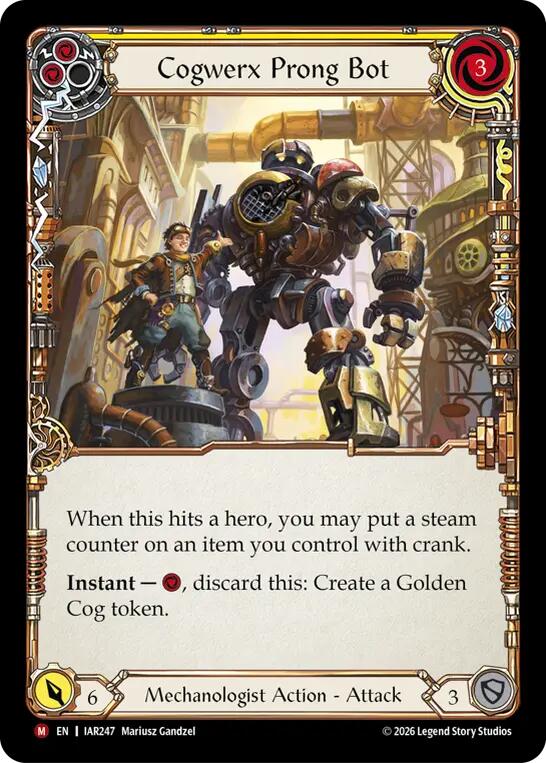 Cogwerx Prong Bot IAR247/287 — Usurp the Shadow Throne