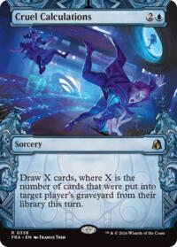 Cruel Calculations (Showcase) - Magic: The Gathering Reality Fracture trading card