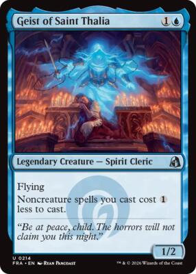 Geist of Saint Thalia #214 – Reality Fracture (Uncommon)