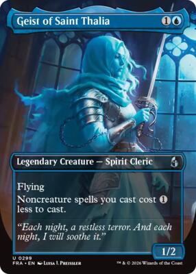 Geist of Saint Thalia (Borderless) #299 – Reality Fracture (Uncommon)