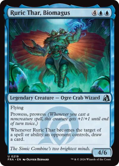Ruric Thar, Biomagus from FRA #219, Magic: The Gathering card