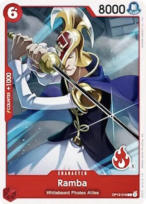 Ramba (Ace Deck) OP16-016 from Set Sail Deck Set