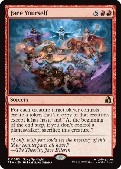 Face Yourself from FRA #83, Magic: The Gathering card