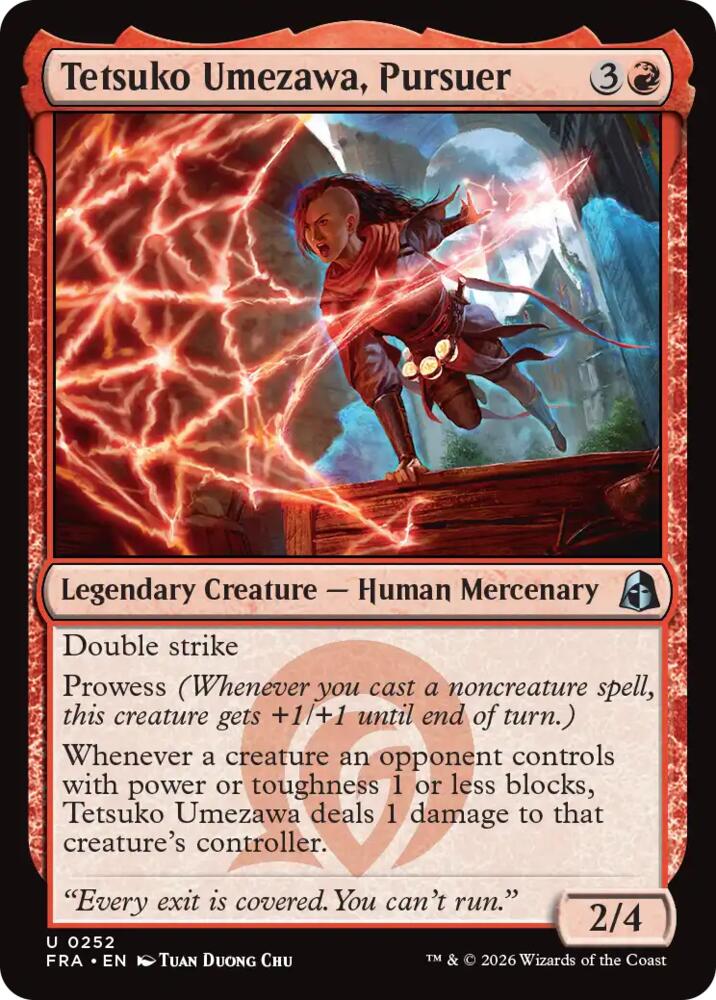 Tetsuko Umezawa, Pursuer - Reality Fracture - Magic: The Gathering