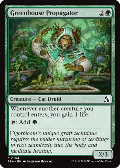 Greenhouse Propagator from FRA #104, Magic: The Gathering card