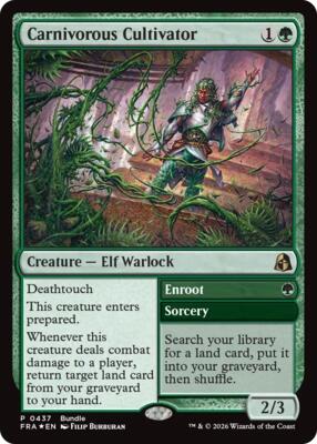 Carnivorous Cultivator #437 – Unique and Miscellaneous Promos (Promo)