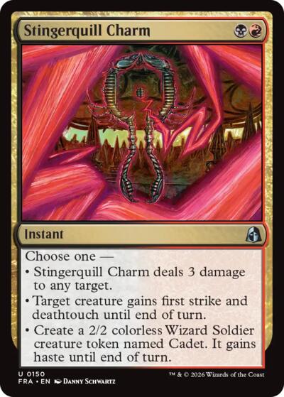 Stingerquill Charm from FRA #150, Magic: The Gathering card