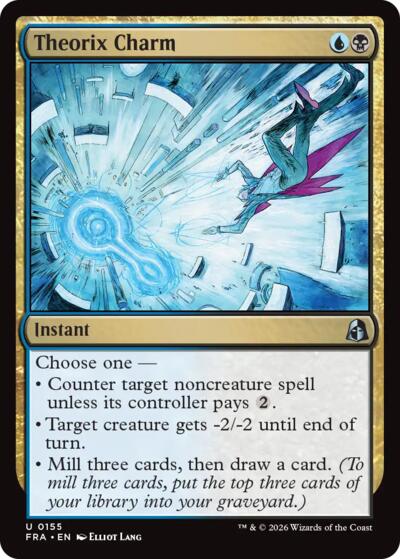 Theorix Charm from FRA #155, Magic: The Gathering card