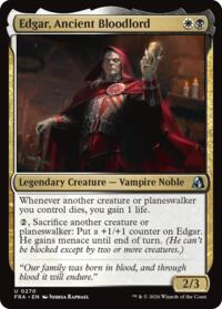 Edgar, Ancient Bloodlord - Magic: The Gathering Reality Fracture trading card