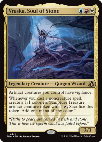 Vraska, Soul of Stone FRA 277 Magic card