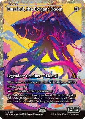 Emrakul, the Exigent Doom (Showcase) (Fracture Foil) 413 — Reality Fracture