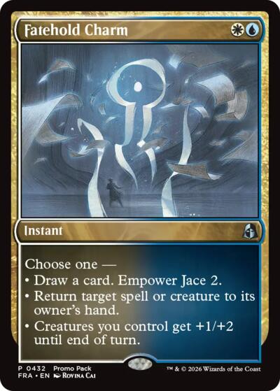 Fatehold Charm (Promo Pack) from FRA #432, Magic: The Gathering card