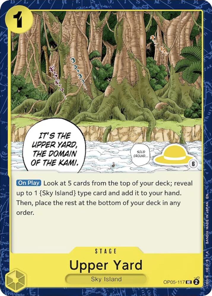 Upper Yard (Luffy Deck) #OP05-117 — Set Sail Deck Set
