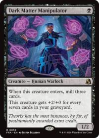Dark Matter Manipulator - Magic: The Gathering Reality Fracture trading card