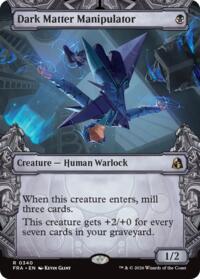 Dark Matter Manipulator (Showcase) - Magic: The Gathering Reality Fracture trading card