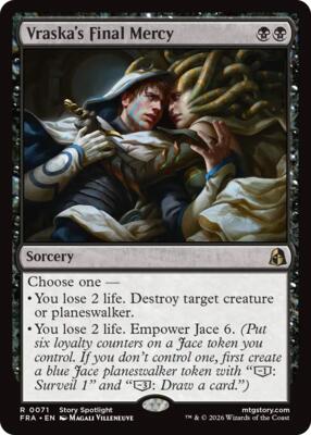 Vraska's Final Mercy #71 – Reality Fracture (Rare)