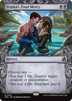 Vraska's Final Mercy (Showcase) #343 – Reality Fracture (Rare)