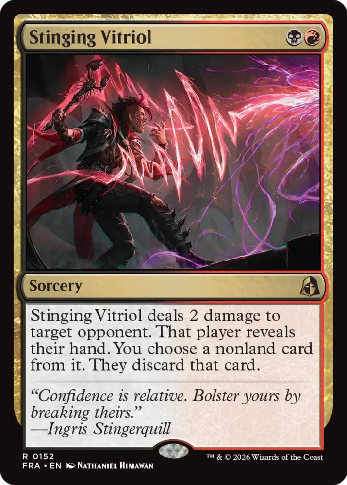 Stinging Vitriol #152