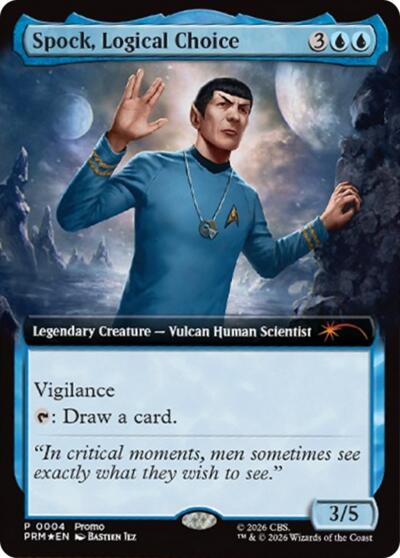 Spock Logical Choice Extended Art