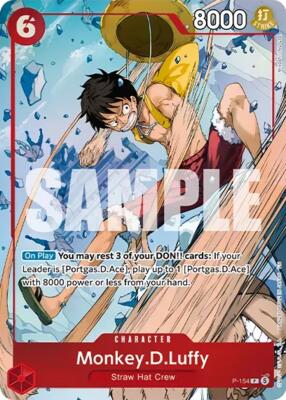 Monkey.D.Luffy (Premium Card Collection -Flame-Flame Fruit Coliseum Edition-)