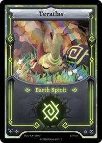 Teratlas - Elestrals Shattered Stars - Ethereal trading card