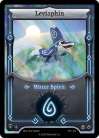 Leviaphin - Elestrals Shattered Stars - Ethereal trading card