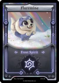 Flurrmine - Elestrals Shattered Stars - Ethereal trading card