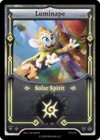 Luminape - Elestrals Shattered Stars - Ethereal trading card
