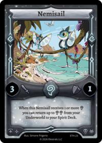 Nemisail - Elestrals Shattered Stars - Ethereal trading card