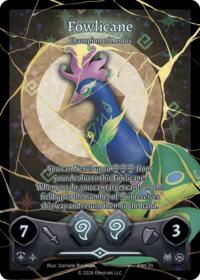 Fowlicane - Champion of Aeolus - Elestrals Shattered Stars - Ethereal trading card