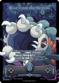Rise from the Depths - Elestrals Shattered Stars - Ethereal trading card