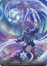 Flurrmine (Full Art) - Elestrals Shattered Stars - Ethereal trading card