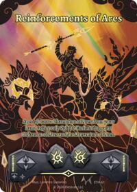 Reinforcements of Ares - Elestrals Shattered Stars - Ethereal trading card