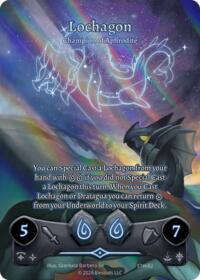 Lochagon - Champion of Aphrodite - Elestrals Shattered Stars - Ethereal trading card