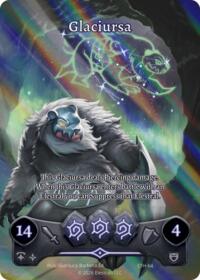 Glaciursa - Elestrals Shattered Stars - Ethereal trading card