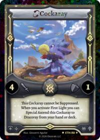 Cockaray (Stellar) - Elestrals Shattered Stars - Ethereal trading card