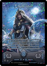 Aphrodite (Serialized) - Elestrals Shattered Stars - Ethereal trading card