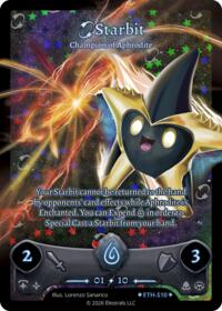 Starbit - Champion of Aphrodite (Serialized) - Elestrals Shattered Stars - Ethereal trading card